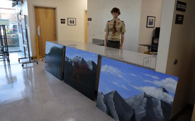 Monument Crisis Center Adds the Artwork of Eagle Scout Jonah Ribando